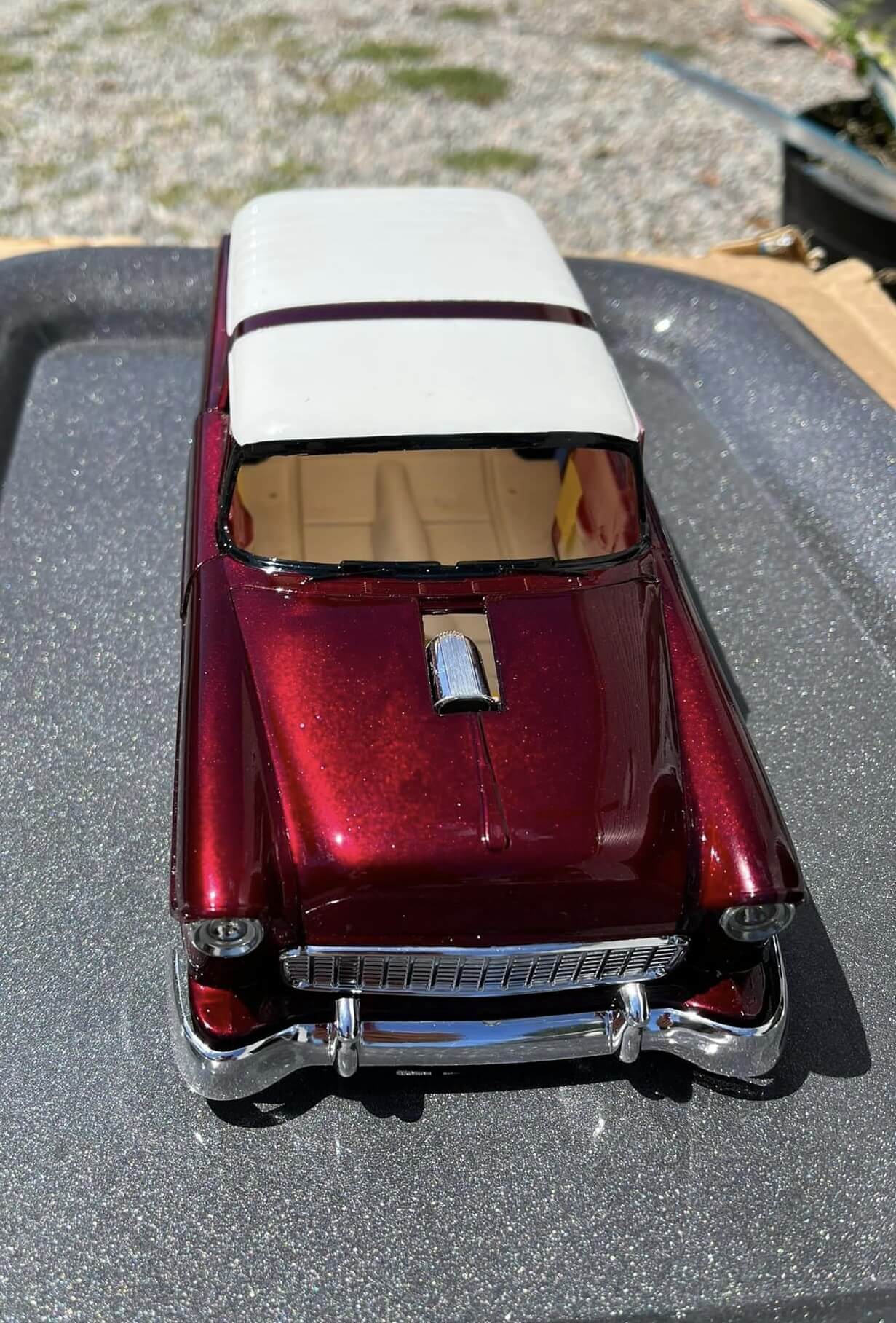 Model The Riddler Car RIDDLER RED | DANNY RIDDLE | SCALE MODEL CAR