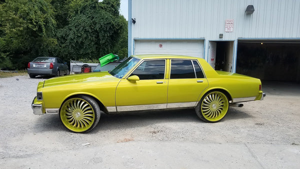 Tamco Paint HC2104 High Solids Clearcoat on Chevrolet Caprice
