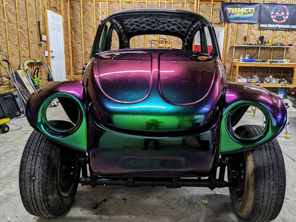 Tamco Pain HC4100 Glamour Clearcoat in 1964 Volkswagen Bug