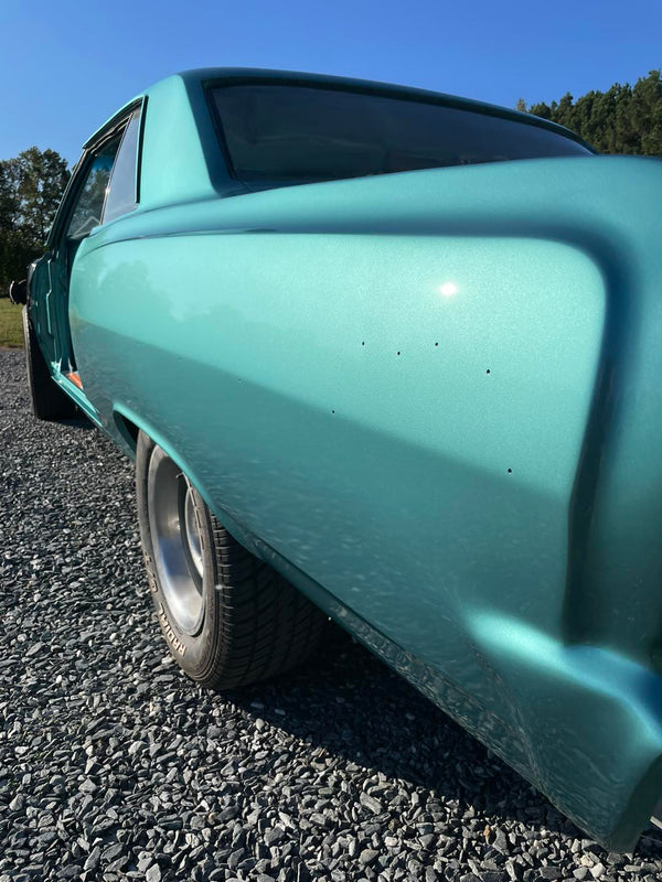 Tamco Paint GM Azure Aqua Metallic in 1964 Chevrolet Chevelle