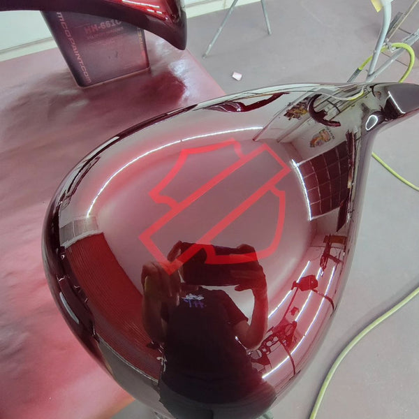 Tamco Paint OG Red Candy Concentrate in Harley Davidson Motorcycle Parts