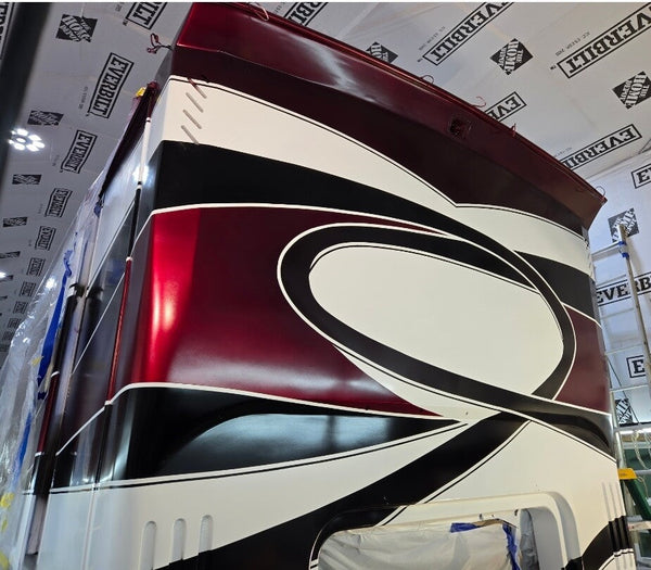 Tamco Paint OG Red Candy Pearl Basecoat in 2003 Monaco Cayman