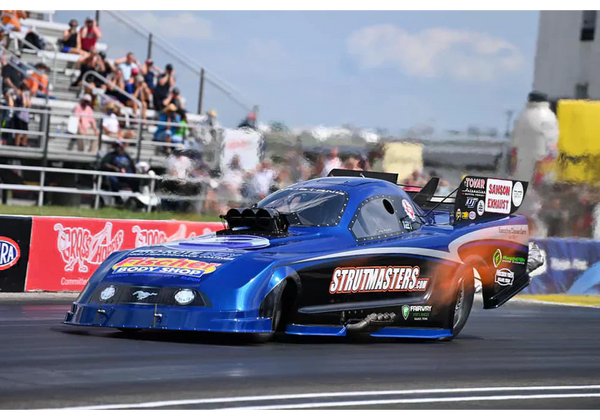 Tamco Paint Bluetiful in Drag Racing Car