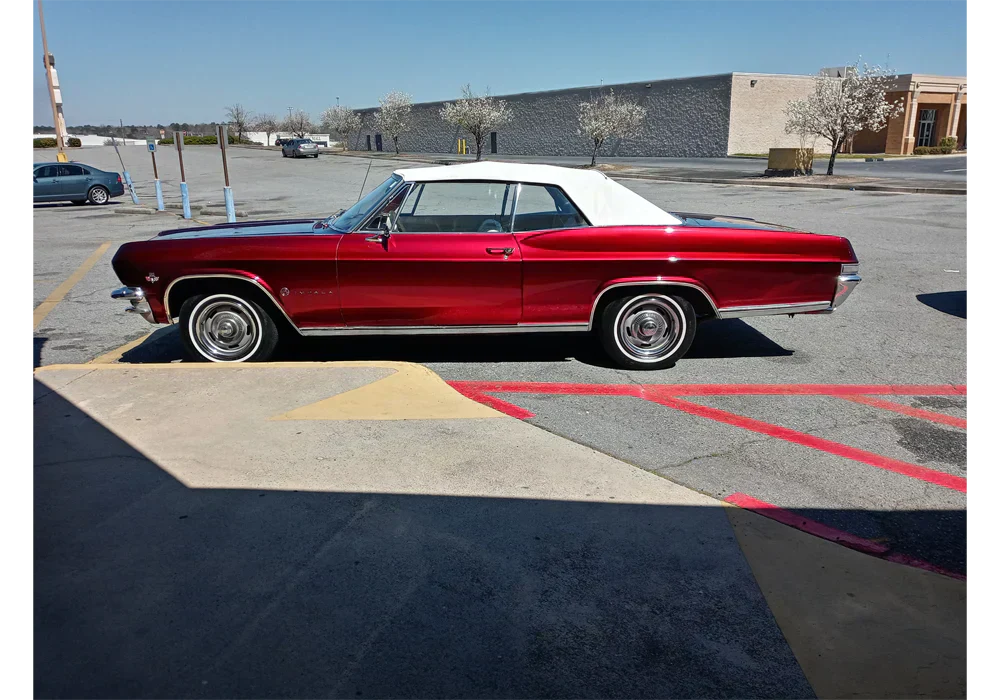 Tamco Paint OG Red Candy Concentrate in 1965 Chevrolet Impala Convertable
