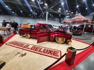 Tamco Paint OG Red Candy Concentrate in 1985 Chevrolet C10 Pick Up Truck
