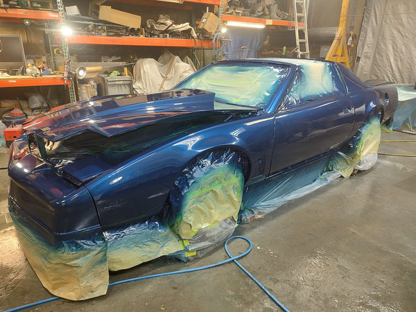 Tamco Paint GM Indigo Blue in Pontiac Firebird Trans Am
