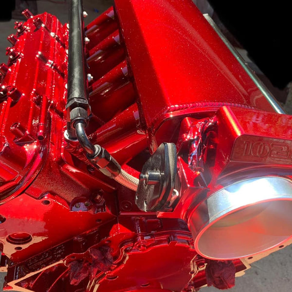 Tamco Paint OG Red 2K Candy Kit in Car Engine Part