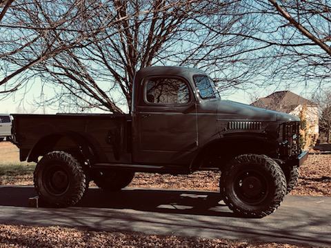 Tamco Paint Ford Lead Foot Gray and Murdered Out Black in 1941 Power Wagon