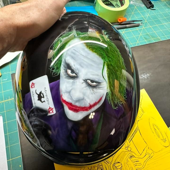 Tamco Paint Tamco Intensity in Custom Motorcycle Helmet
