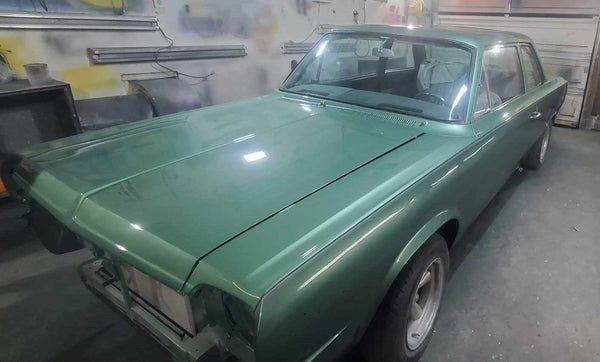 Tamco Paint AMC Granada Green in 1968 Dodge Dart GT
