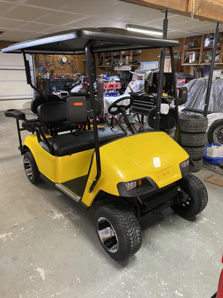 Tamco Paint Throwback Lemon Twist in 2020 Gold Cart