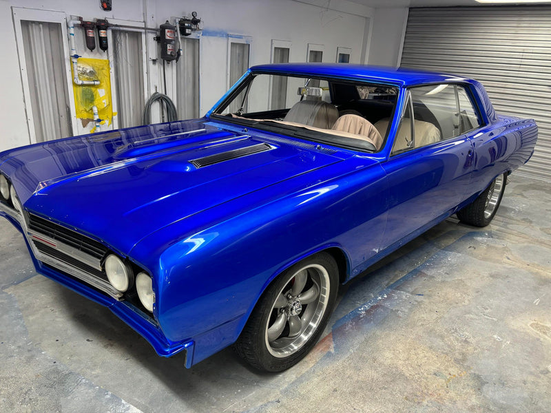 Tamco Paint SoCal Blue Candy Pearl in 1965 Oldsmobile Cutlass