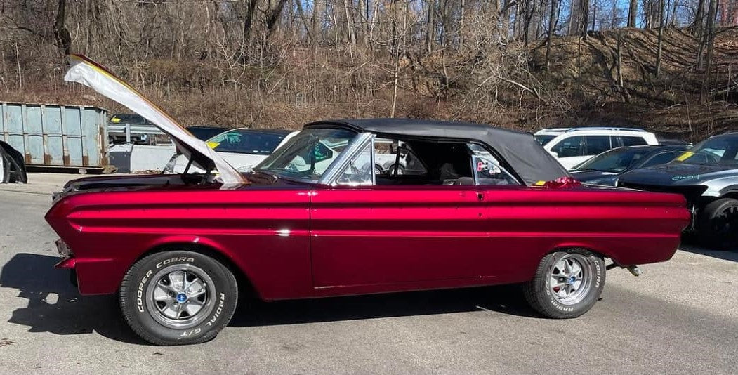 Tamco Paint Cabernet Candy Pearl Basecoat in 1964 Ford Falcon