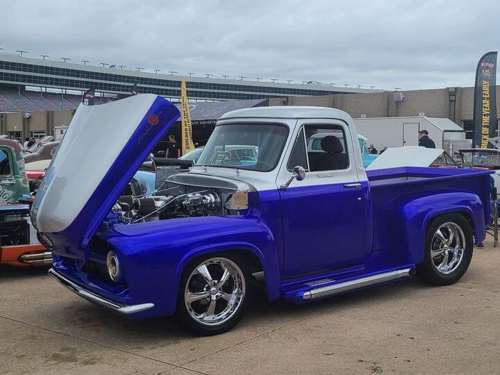 Tamco Paint Socal Candy Pearl in 1956 FORD F-100