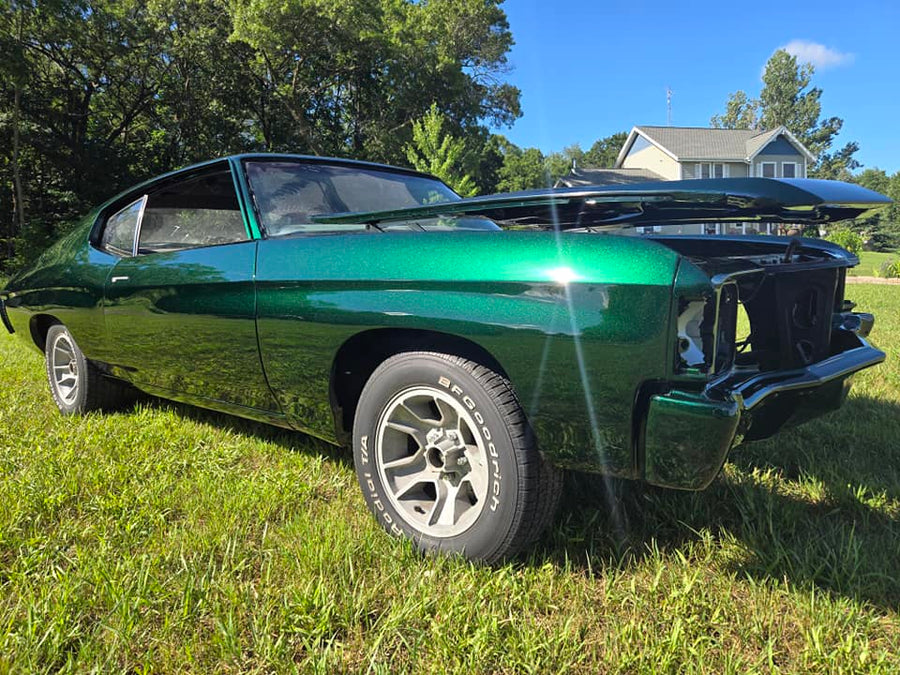 HUSTLIN' CANDY PEARL BASECOAT | TODD DOBBRATZ | 1972 CHEVROLET CHEVELL