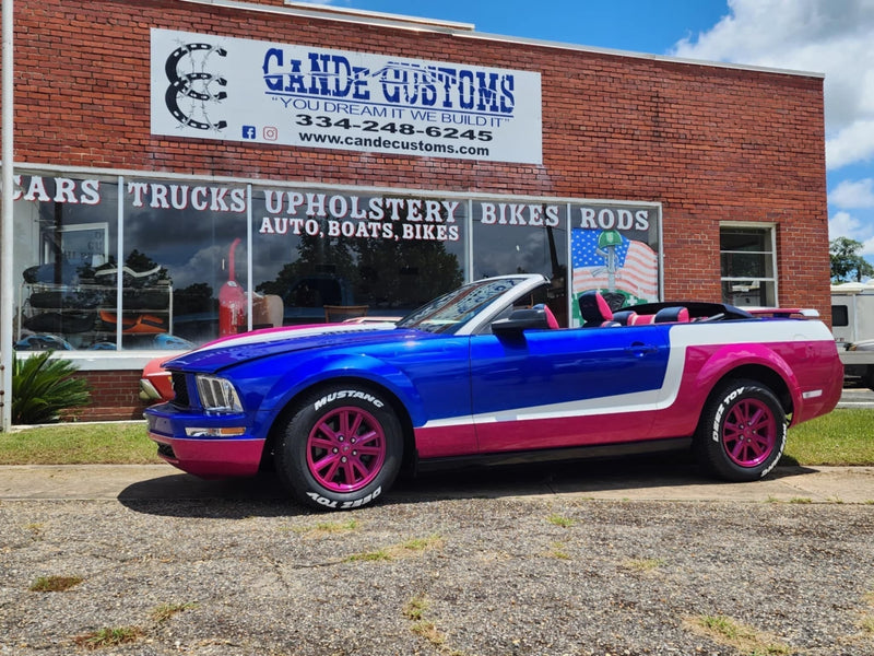 Tamco Paint Sexy AF Pink in 2006 Ford Mustang