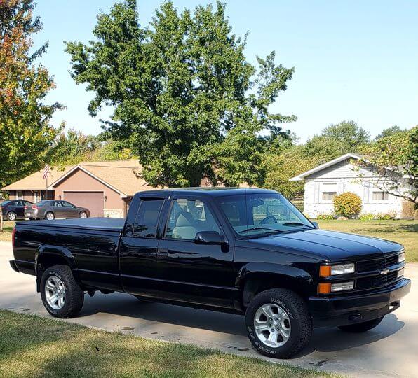 Tamco Paint AGC900 Jet Black in 1997 Chevrolet Silverado