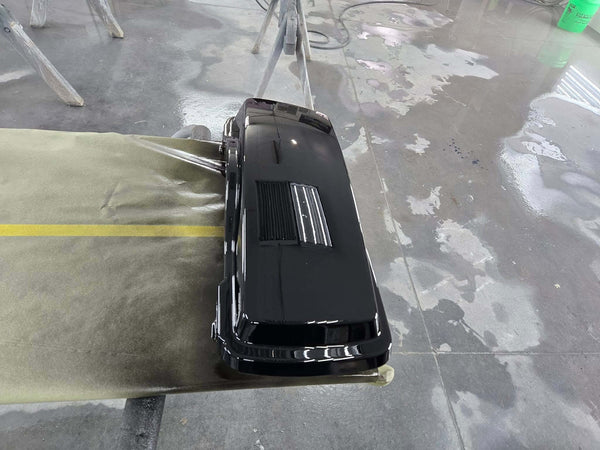 Tamco Paint HC2104 High Solids Clearcoat on Car Parts