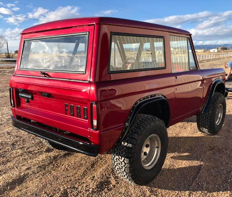 Tamco Paint Rock-It-Red in 1971 Ford Bronco