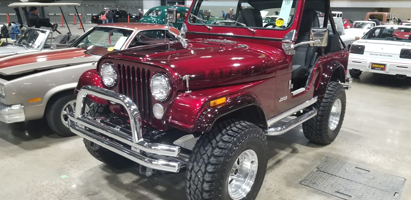 Tamco Paint High Solids Clearcoat on Jeep Wrangler