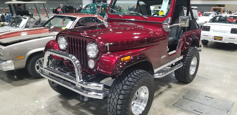 Tamco Paint High Solids Clearcoat on Jeep Wrangler
