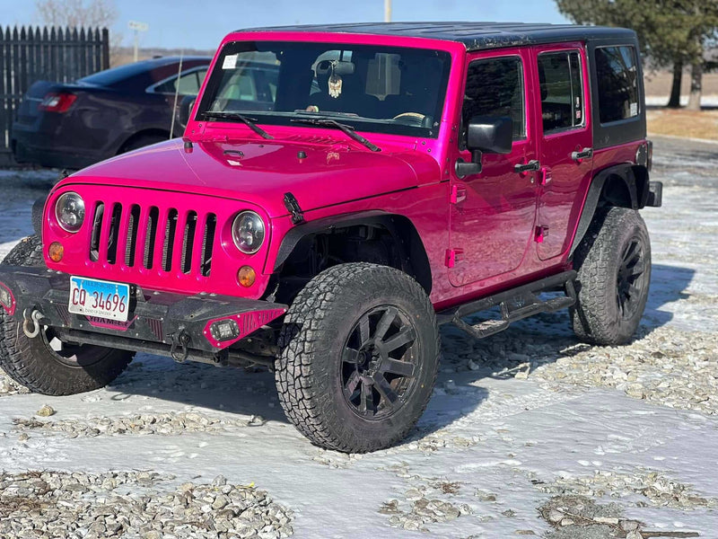 Tamco Paint Sexy AF Pink in 2017 Jeep Wrangler
