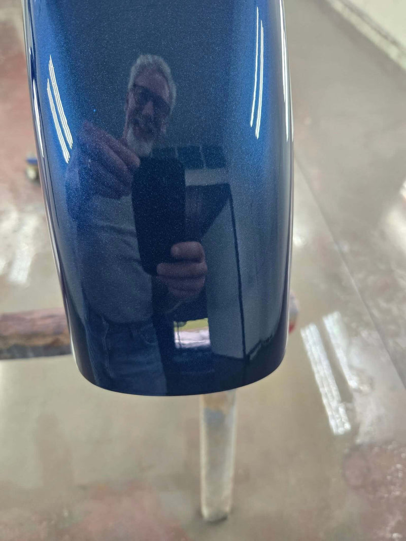 Tamco Paint HC2104 High Solids Clearcoat on Motorcycle Part