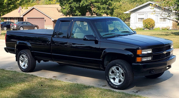 TAMCO PAINT MURDERED OUT BLACK SILVERADO