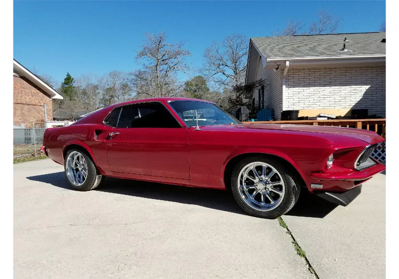 Tamco Paint Rock-It-Red in 1969 Ford Mustang