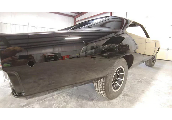 Tamco Paint Murdered Out Black in 1968 Dodge Charger