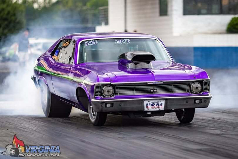 Tamco Paint Purple Pop Pearl in 1970 Chevrolet Nova