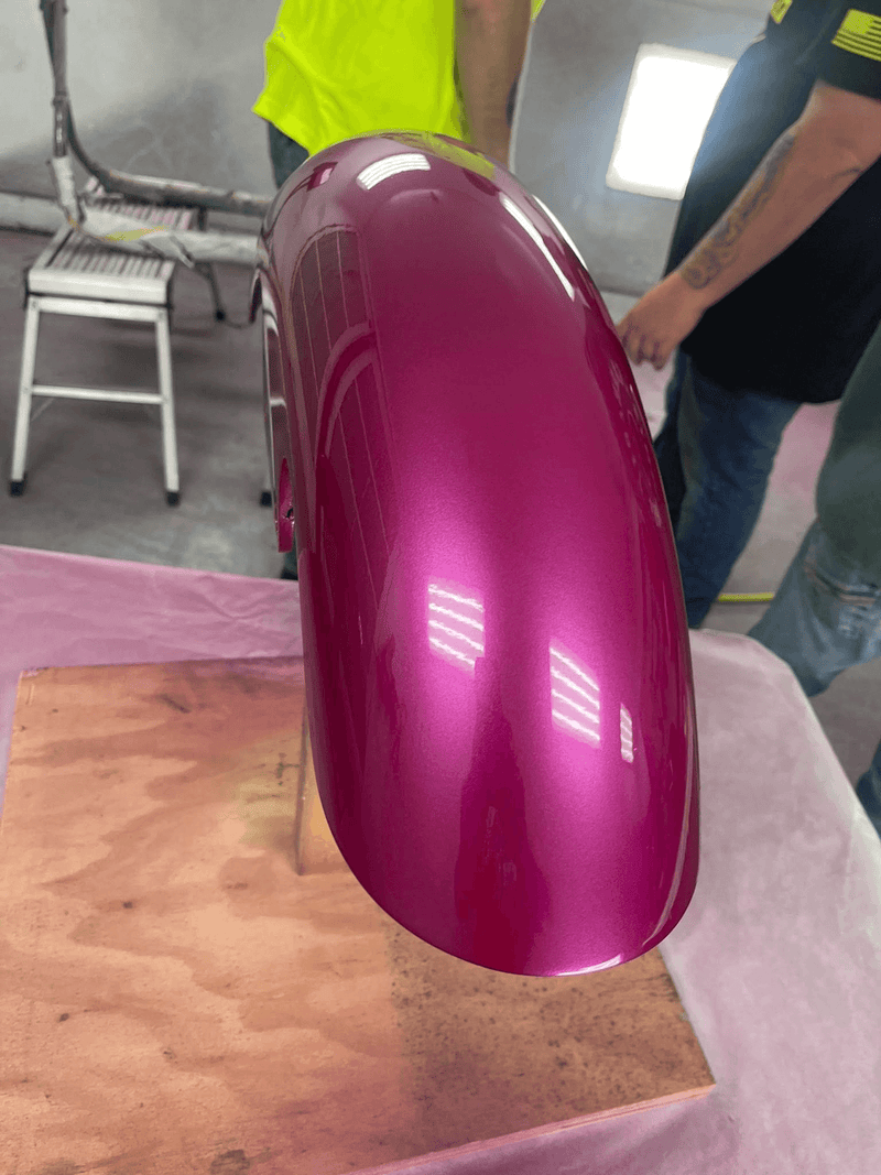 Tamco Paint Piss Off Pink in 2003 Harley-Davidson Bagger