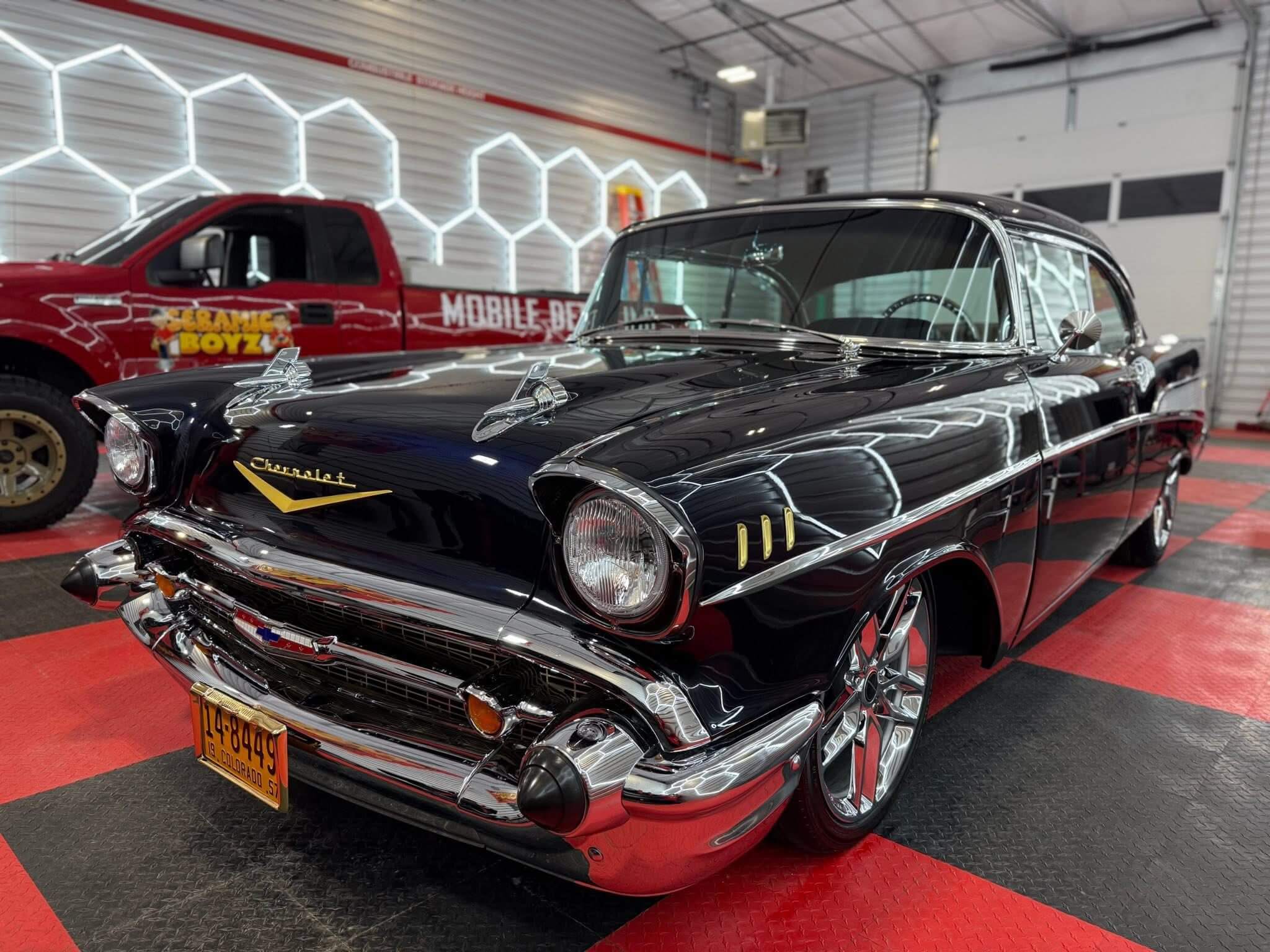 Tamco Paint HC2104 High Solids Clearcoat on 1957 Chevrolet Bel Air