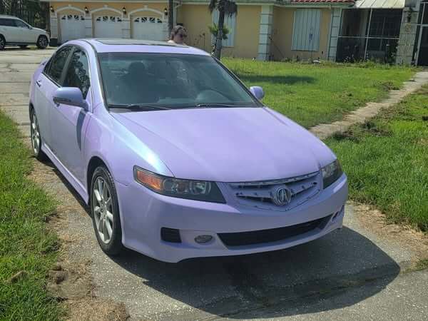 Tamco Paint Lavender Lust Pearl in Acura TSX