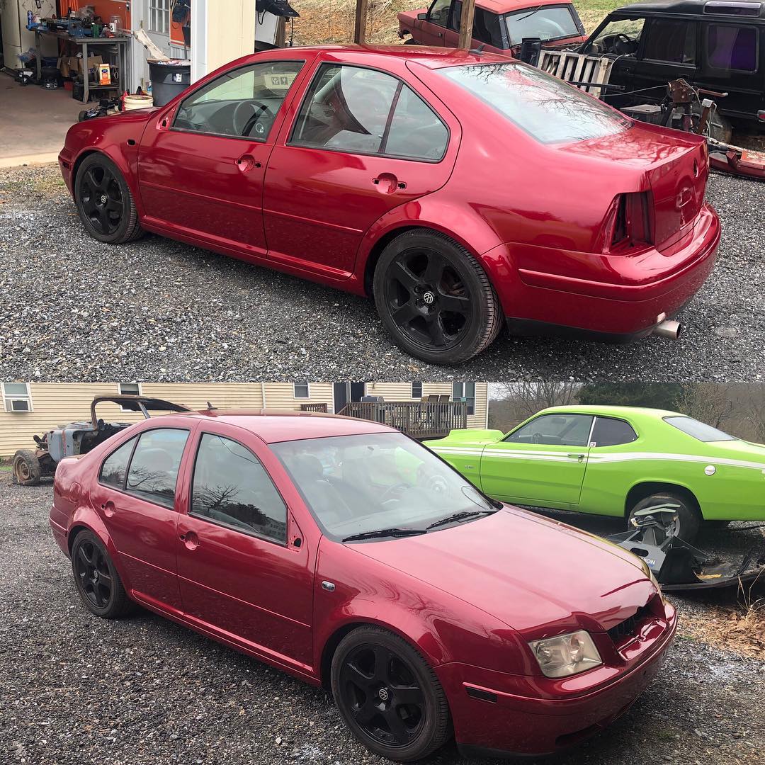 Tamco Paint Cherry Bomb 2.0 in Volkswagen Jetta