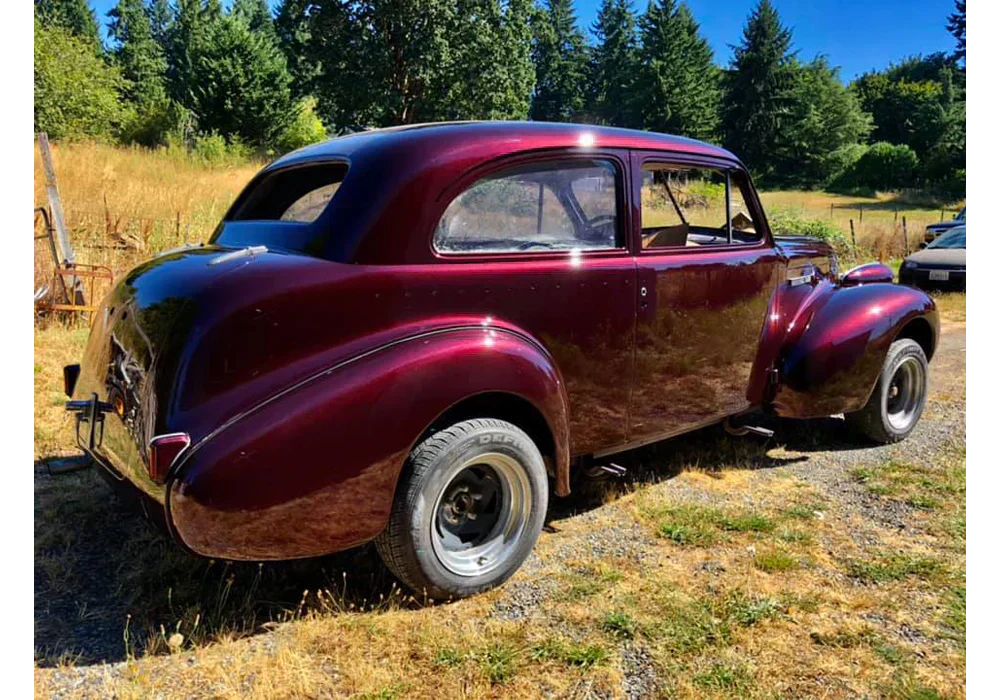 RON BURGUNDY PEARL | CASEY QUILLAN | 1939 BUICK BUSINESS COUPE