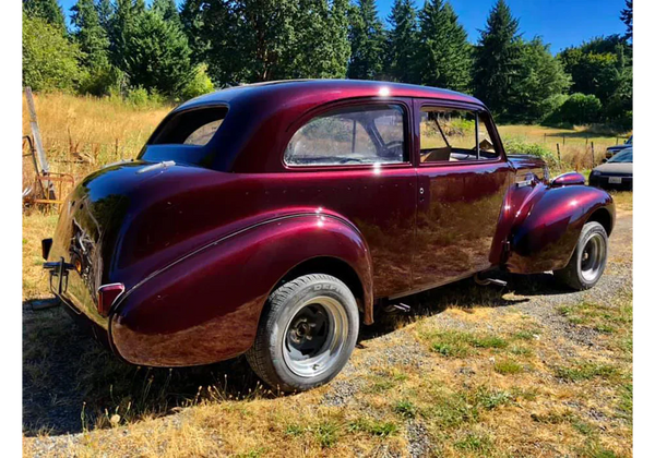 RON BURGUNDY PEARL | CASEY QUILLAN | 1939 BUICK BUSINESS COUPE