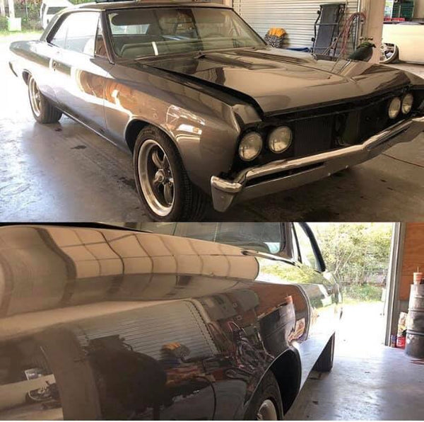 Tamco Paint Ford Magnetic Gray in 1967 Chevelle