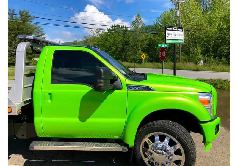 Tamco Paint Toxicity in 2022 Ford Super Duty flatbed truck F-350