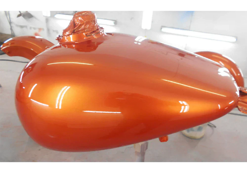 Tamco Paint ShockTop Orange in Harley Davidson Parts