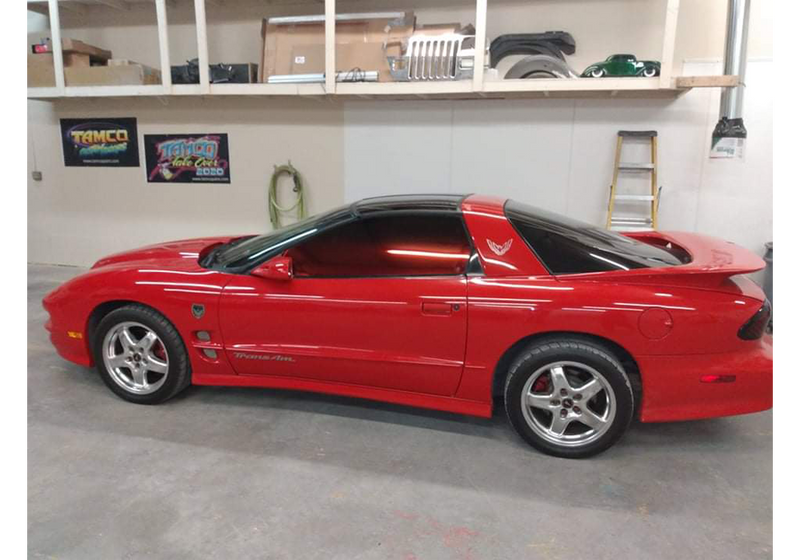 Trans Am Paint GM BRIGHT RED | ELIJAH VAUDT CUSTOM PAINTING | 2002 TRANS AM WS6