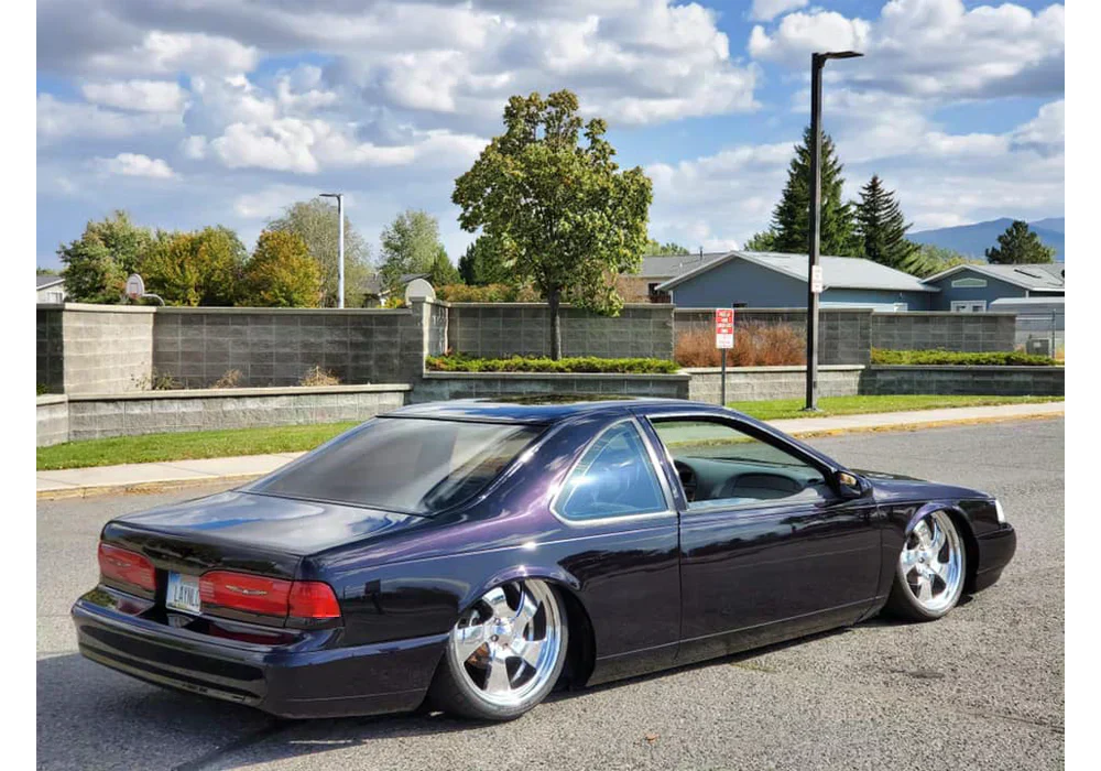 Tamco Paint Sinister Triple Reboot Purple in 1996 Ford Thunderbird
