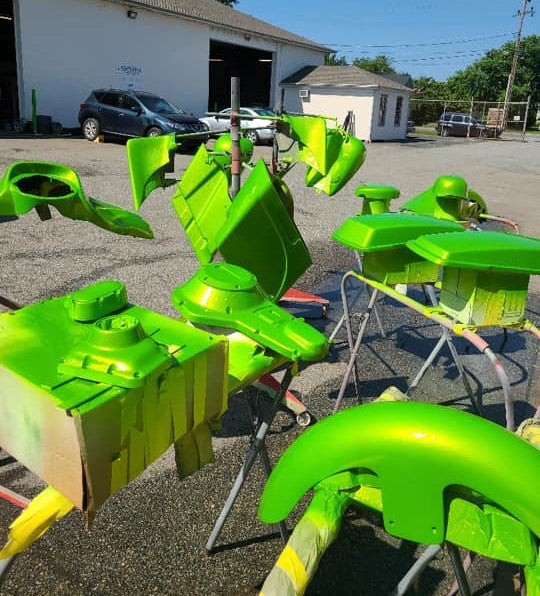 Tamco Paint Sublime Green Harley-Davidson Motorcycle Body Parts
