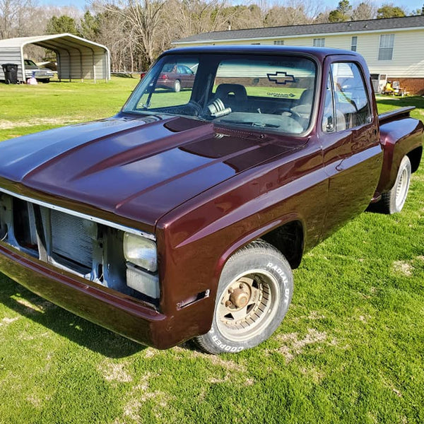 TAMCO THROWBACK BLACK CHERRY | JARED H. RICHEY | CHEVROLET C-10