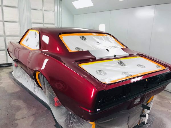 Tamco Paint Sangria in 1968 Chevrolet Camaro