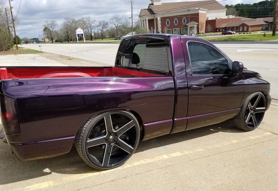 Tamco Paint Purple Passion in 2005 Dodge Ram 1500