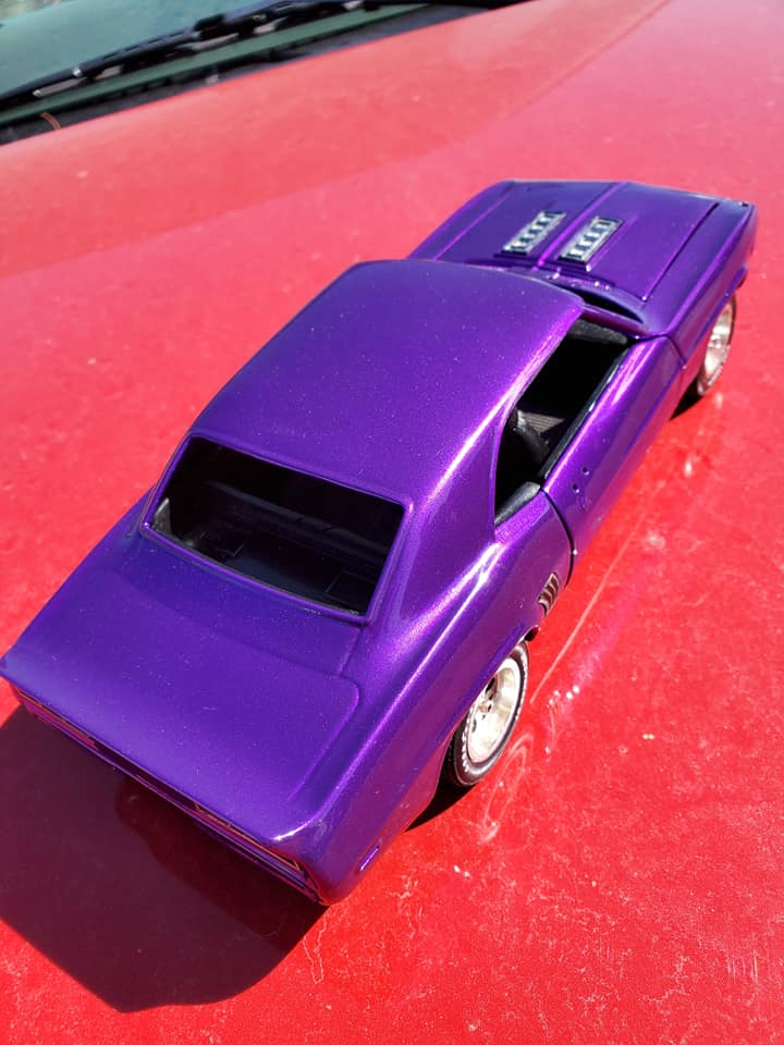 Tamco Paint Purple Pop Pearl in Chevrolet Camaro Model