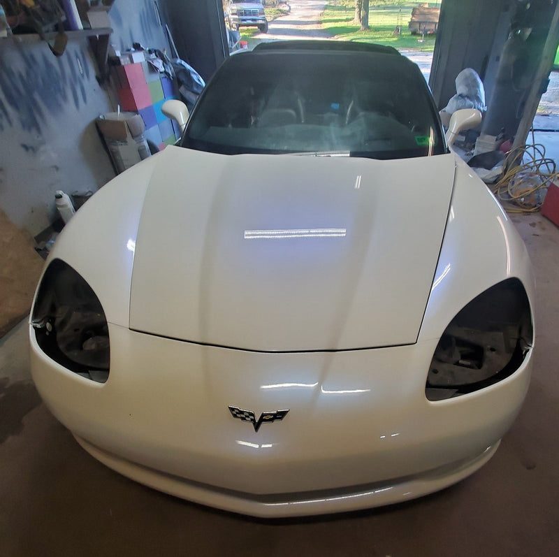 Tamco Paint Bright White Basecoat in 2007 Chevrolet Corvette