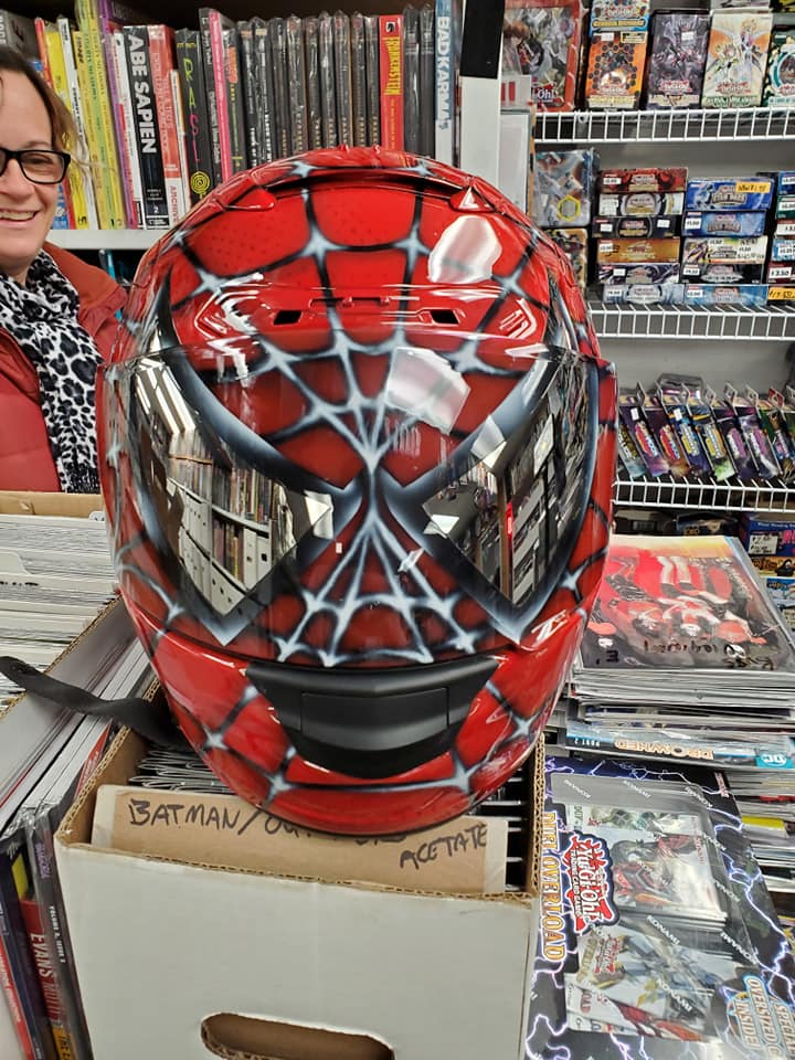 Tamco Paint Tamco Red Red Wine in Custom Motorcycle Helmet