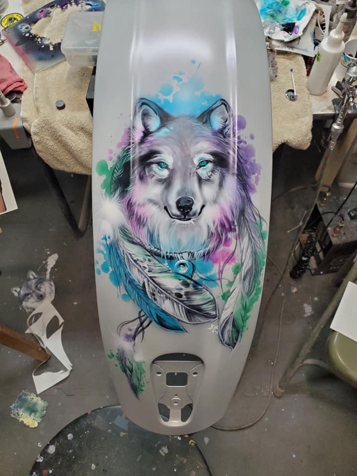 Tamco Paint Tamco Intensity and Candies in Motorcycle Tank